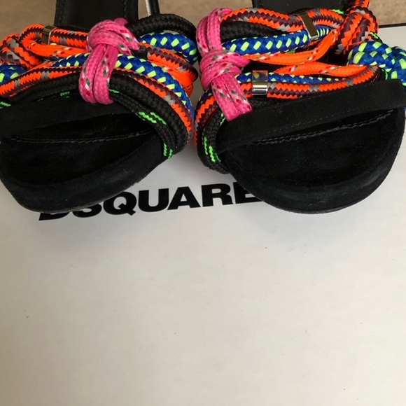Dsquared2 Ariel rope heels RARE - Picture 3 of 4
